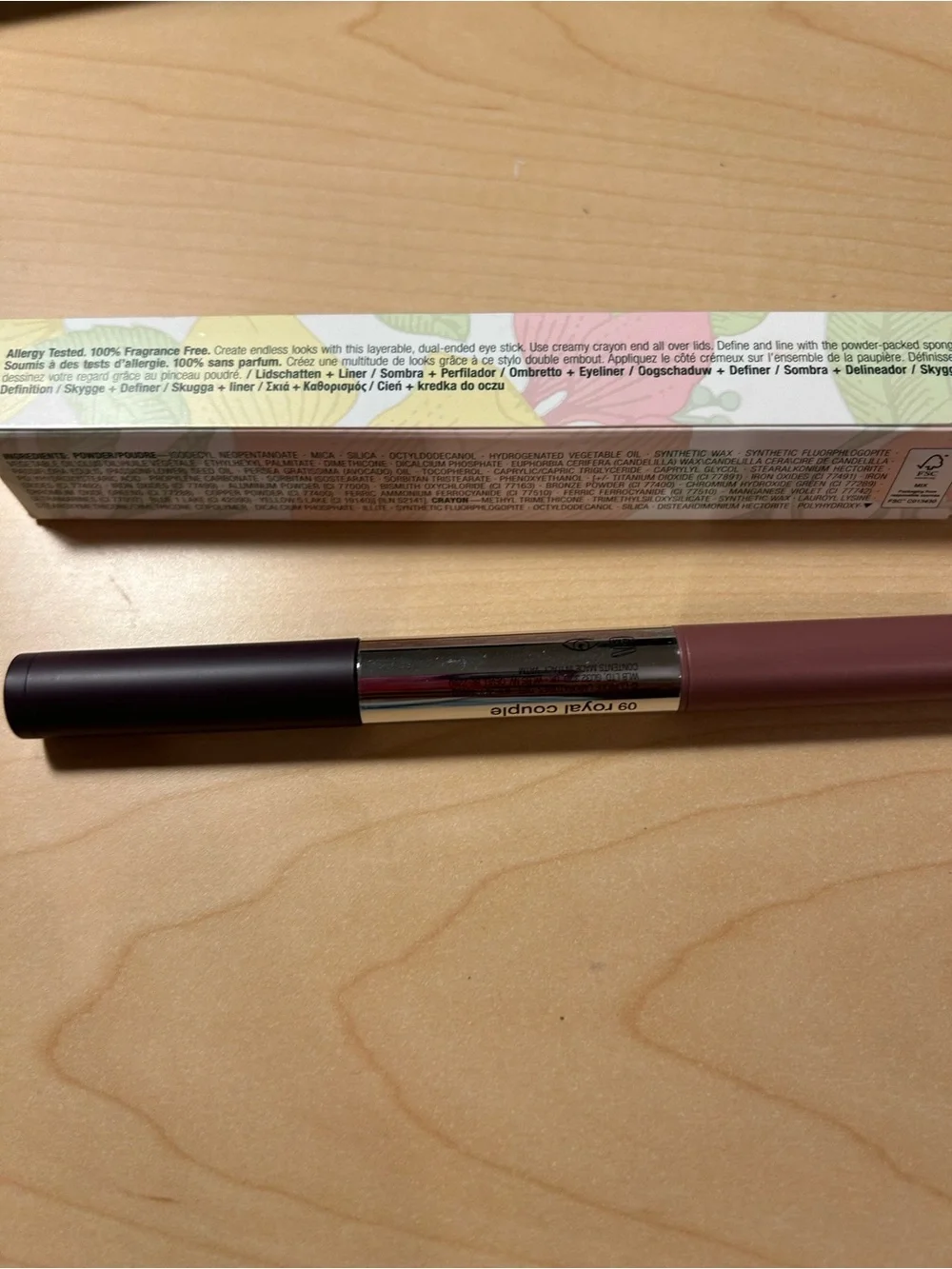 Clinique High Impact Shadow Play Eyeshadow & Eye Definer #06 Double Latte new